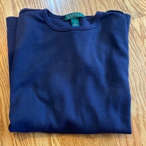 Navy Blue Ralph Lauren Long Sleeve